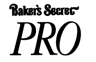 BAKER'S SECRET PRO logo