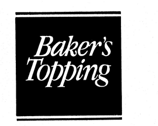 BAKER'S TOPPING logo
