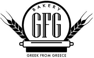 BAKERY GFG GREEK FROM GREECE logo