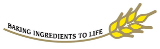 BAKING INGREDIENTS TO LIFE logo