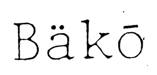 BAKO logo