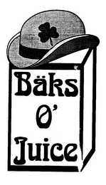 BAKS O' JUICE logo