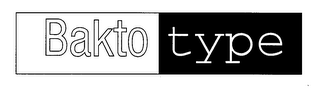 BAKTO TYPE logo