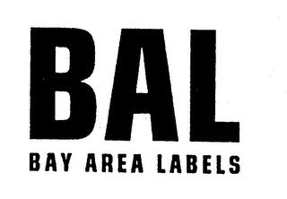 BAL BAY AREA LABELS logo