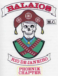 BALAIOS M.C. RIO DE JANEIRO PHOENIX CHAPTER logo