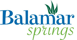 BALAMAR SPRINGS logo