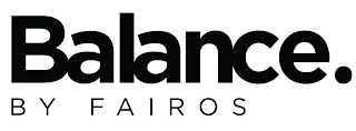 BALANCE. BY FAIROS logo