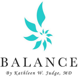 BALANCE BY KATHLEEN W. JUDGE, MD logo