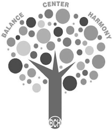 BALANCE CENTER HARMONY BCH logo