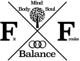 BALANCE FIT FREAKS BODY MIND SOUL logo