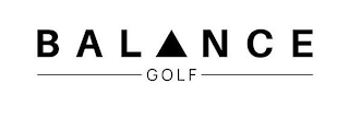 BALANCE GOLF logo