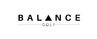 BALANCE GOLF logo