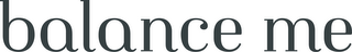 BALANCE ME logo