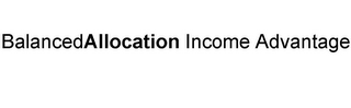 BALANCED ALLOCATION INCOME ADVANTAGE logo