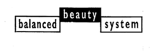 BALANCED BEAUTY SYSTEM logo