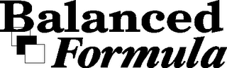 BALANCED FORMULA logo