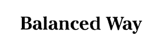 BALANCED WAY logo