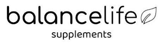 BALANCELIFE SUPPLEMENTS logo