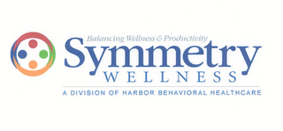 BALANCING WELLNESS & PRODUCTIVITY SYMMETRY WELLNESS A DIVISION OF HARBOR BEHAVIORAL HEALTHCARE logo