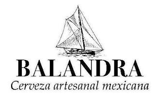 BALANDRA CERVEZA ARTESANAL MEXICANA logo