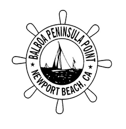 BALBOA PENINSULA POINT NEWPORT BEACH, CA logo