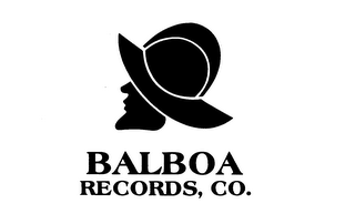 BALBOA RECORDS, CO. logo
