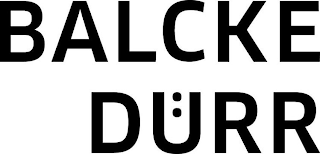 BALCKE DÜRR logo