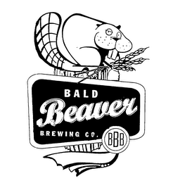 BALD BEAVER BREWING CO BBB logo