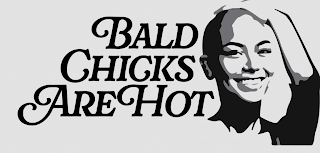 BALD CHICKS ARE HOT logo