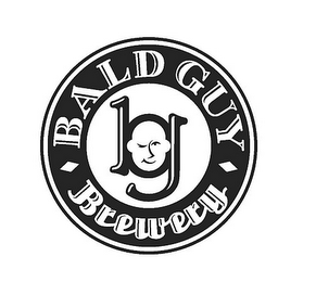 BALD GUY BREWERY B G logo