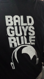 BALD GUYS RULE logo