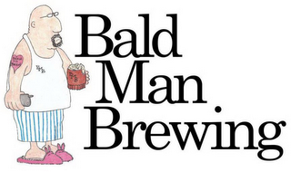 BALD MAN BREWING BORN TO BREW BMB BMB logo
