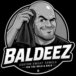 BALDEEZ CUSTOM SWEAT TOWELS FOR THE BOLD & BALD - logo