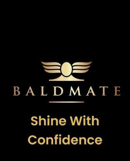 BALDMATE  SHINE WITH CONFIDENCE logo