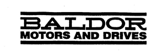 BALDOR MOTORS AND DRIVES logo