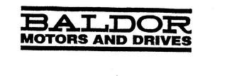 BALDOR MOTORS AND DRIVES logo