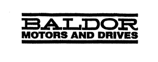 BALDOR MOTORS AND DRIVES logo