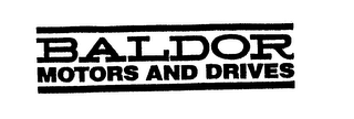 BALDOR MOTORS AND DRIVES logo