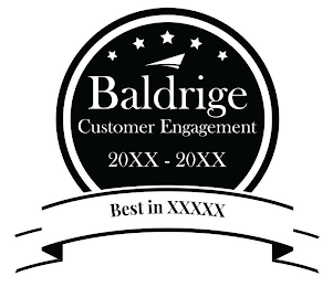 BALDRIGE CUSTOMER ENGAGEMENT 20XX-20XX BEST IN XXXXX logo
