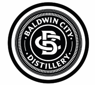 BALDWIN CITY DISTILLERY BCD logo