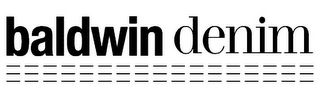 BALDWIN DENIM logo