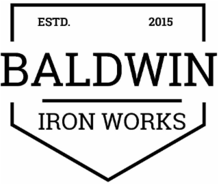 BALDWIN IRON WORKS ESTD. 2015