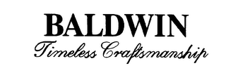BALDWIN TIMELESS CRAFTSMANSHIP logo