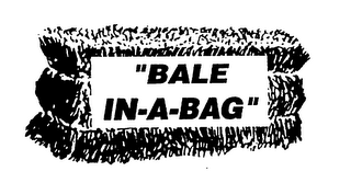"BALE IN-A-BAG" logo