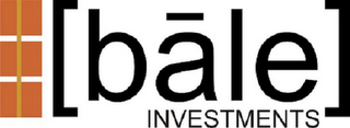 [BALE] INVESTMENTS logo