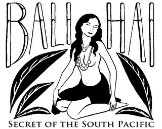 BALI HAI SECRET OF THE SOUTH PACIFIC logo
