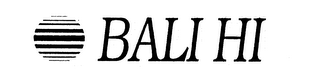 BALI HI logo