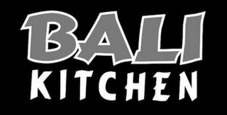 BALI KITCHEN logo
