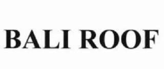BALI ROOF logo