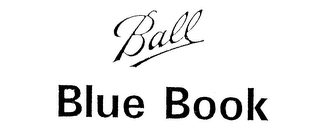 BALL BLUE BOOK